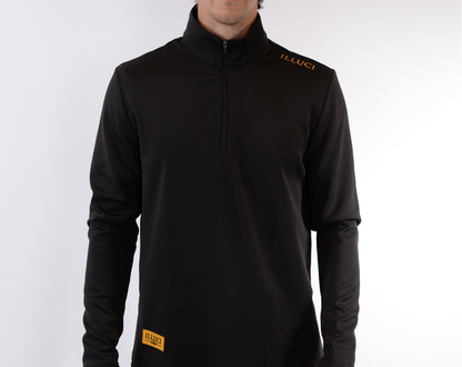 Midnight Black Quarter Zip